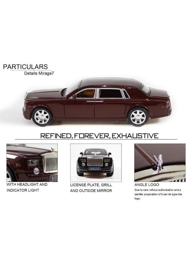 Simulation of Rolls Royce Phantom Diecast Model Car – Exquisite Collectible Vehicle - Image 3